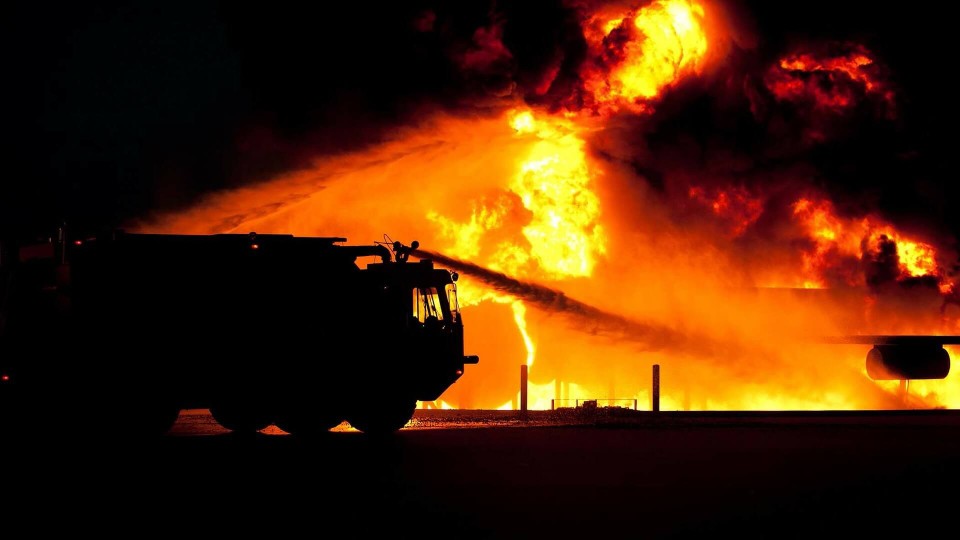 Firefighters Battle Three Structure Fires in Extreme Cold