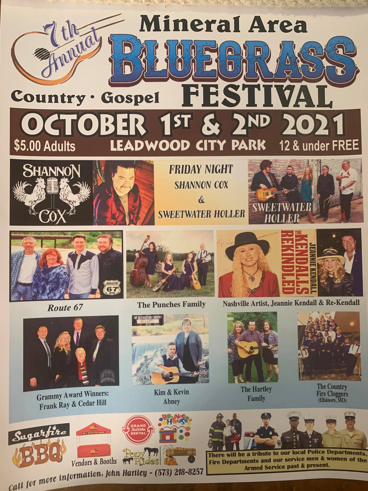 Bluegrass Festival Coming Soon