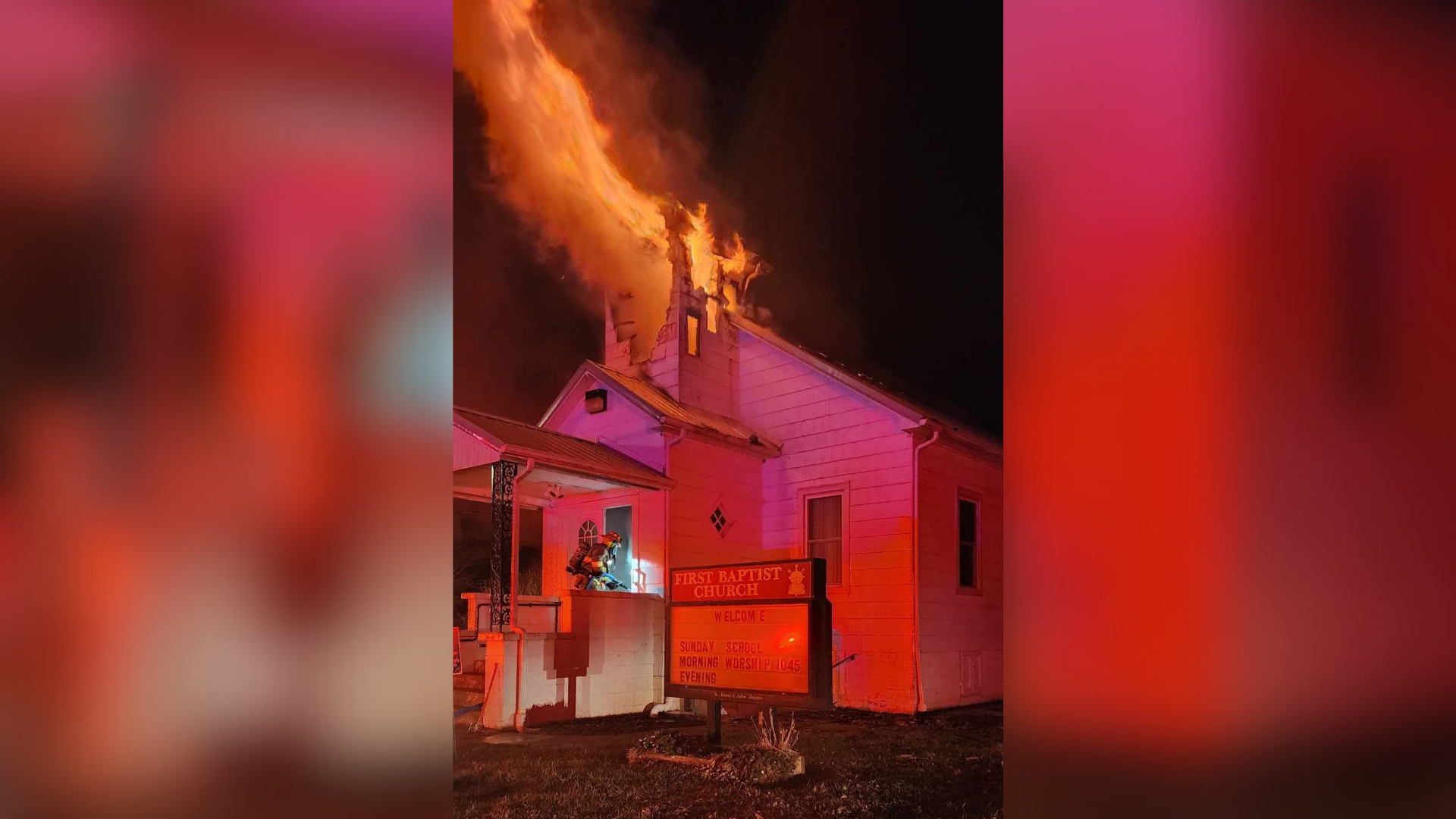 Fire Damages First Baptist Church in Belleview; No Injuries Reported