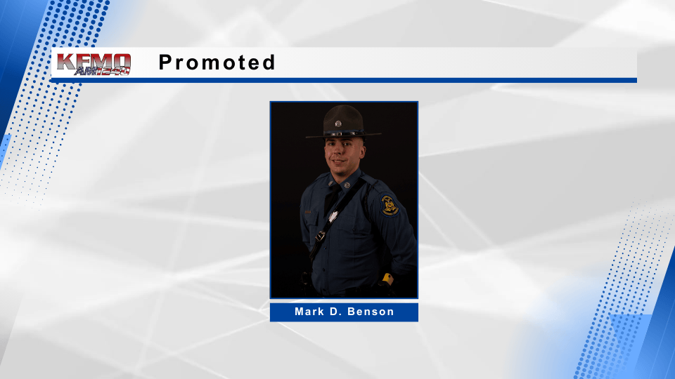 Trooper Mark D. Benson Promoted to Corporal in Troop C